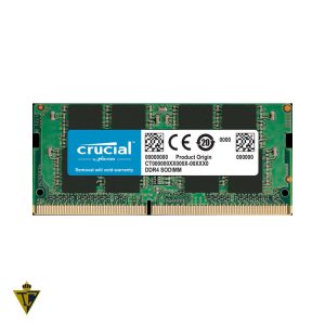 رم لپ تاپ کروشیال CRUCIAL 16G 2666MHz DDR4 ظرفیت 16 گیگابایت